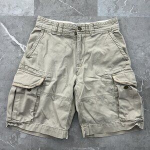 Vintage Polo Ralph Lauren Cargo Shorts Mens 30 Classic Chino Utility Khaki